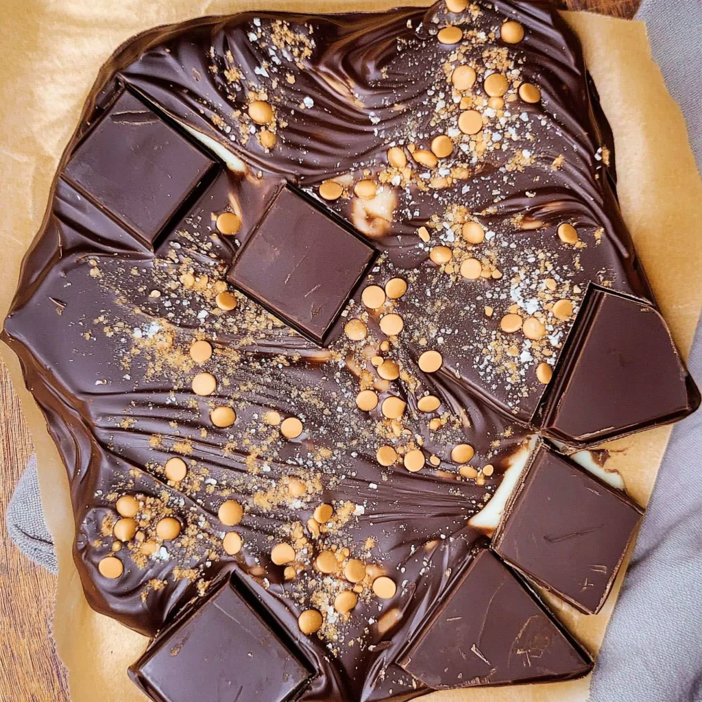 Bruchschokolade zu Weihnachten selber machen (im Backofen)