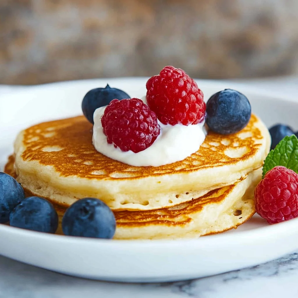 Buttermilch-Pancakes - einfach & fluffig