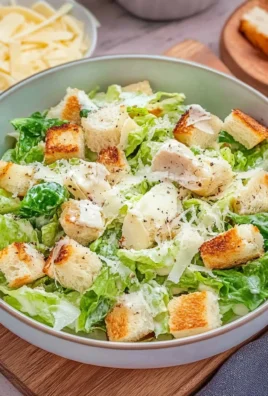 Caesar Salad - ohne Ei & Sardellen