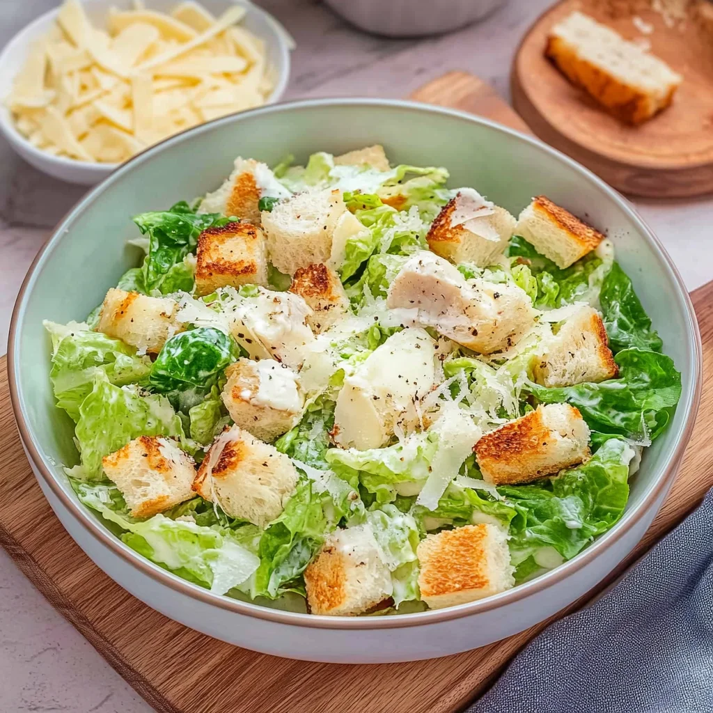 Caesar Salad - ohne Ei & Sardellen
