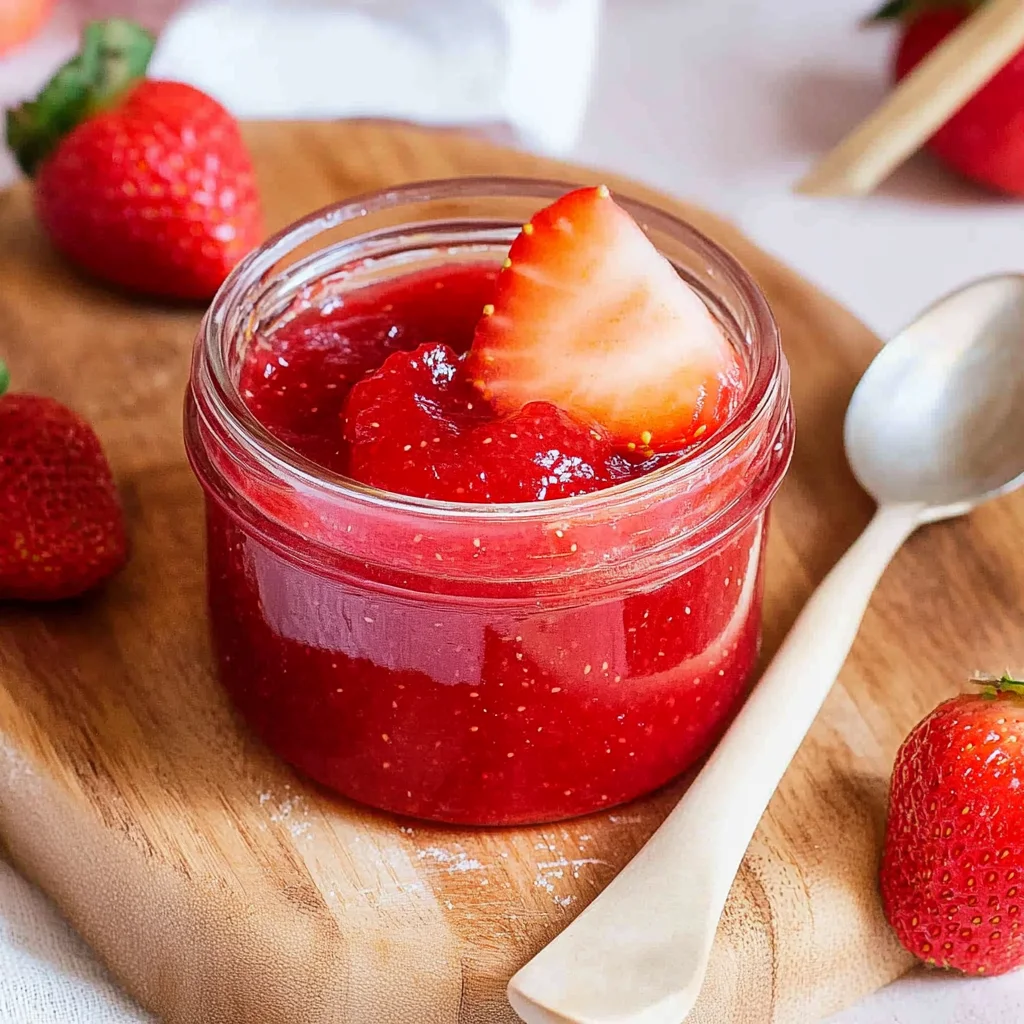 Erdbeermarmelade