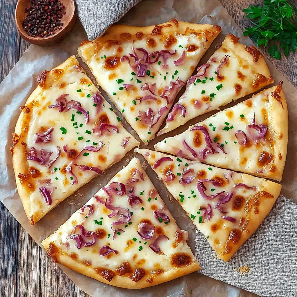 Flammkuchen Rezept - einfach & schnell
