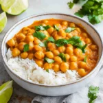 Kichererbsen-Curry mit Kokosmilch