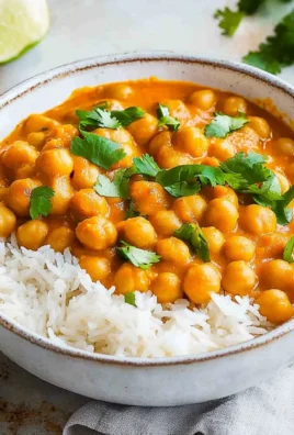 Kichererbsen-Curry mit Kokosmilch