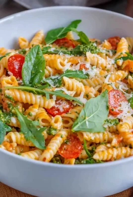 Nudelsalat mit Pesto & Rucola (ohne Mayo)