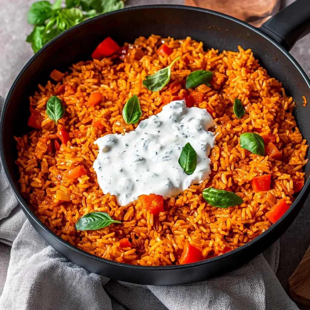 Paprika-Reis-Pfanne
