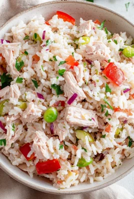 Reissalat mit Thunfisch & Paprika – so einfach