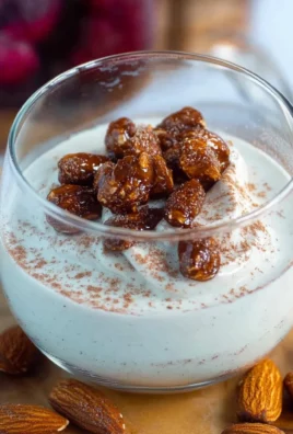 Spekulatius Dessert mit Zimt & Gebrannten Mandeln