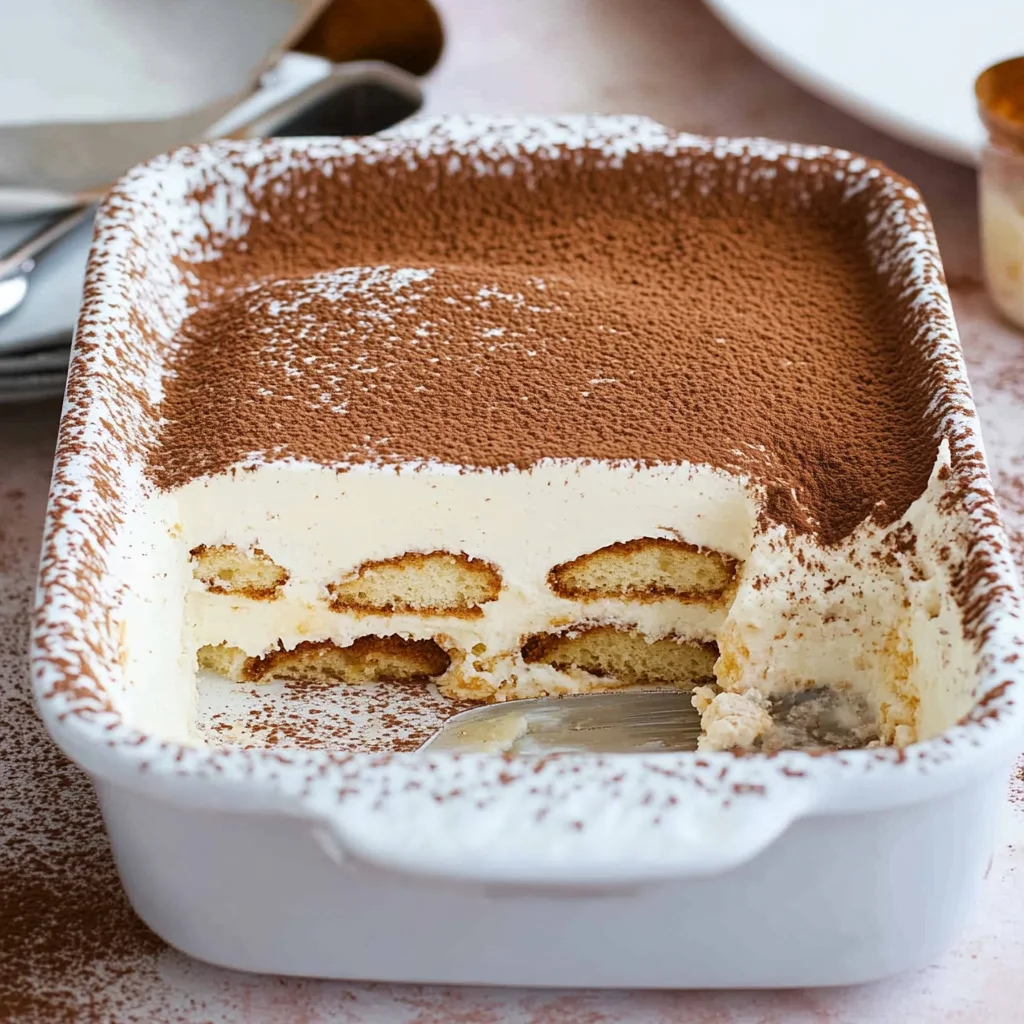 Tiramisu ohne Ei & Alkohol