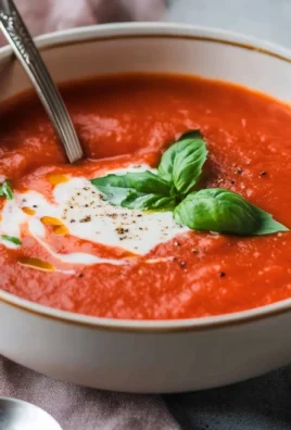 Tomatensuppe mit Reis & passierten Tomaten
