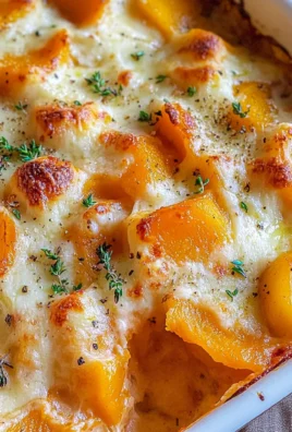 Butternut-Kürbis-Auflauf mit Gnocchi