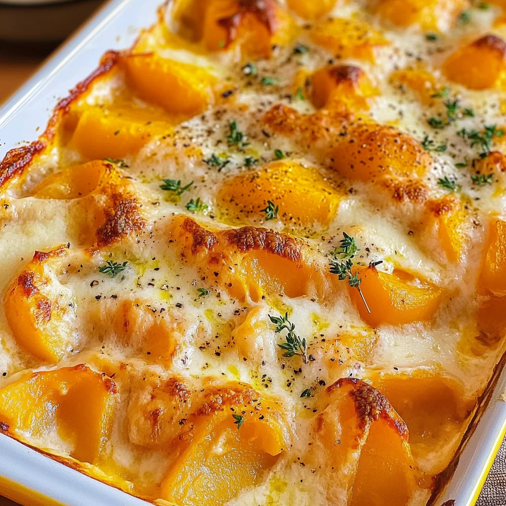 Butternut-Kürbis-Auflauf
