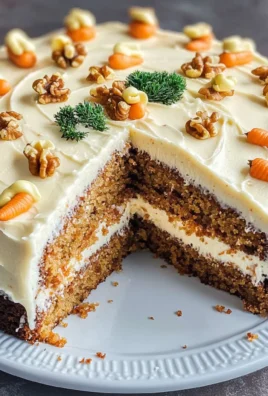Karottenkuchen mit Frischkäse-Frosting