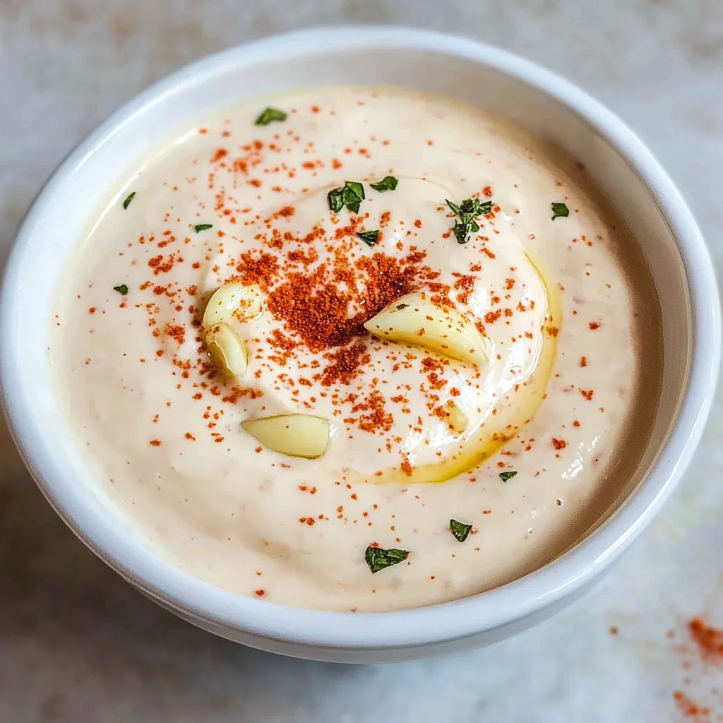 Knoblauchsoße: Das beste Rezept