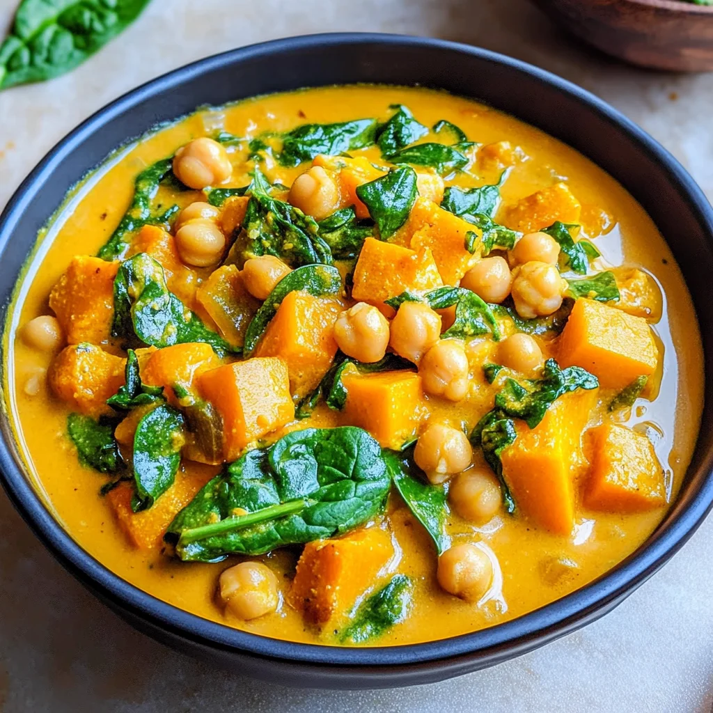Kürbis-Kichererbsen-Curry