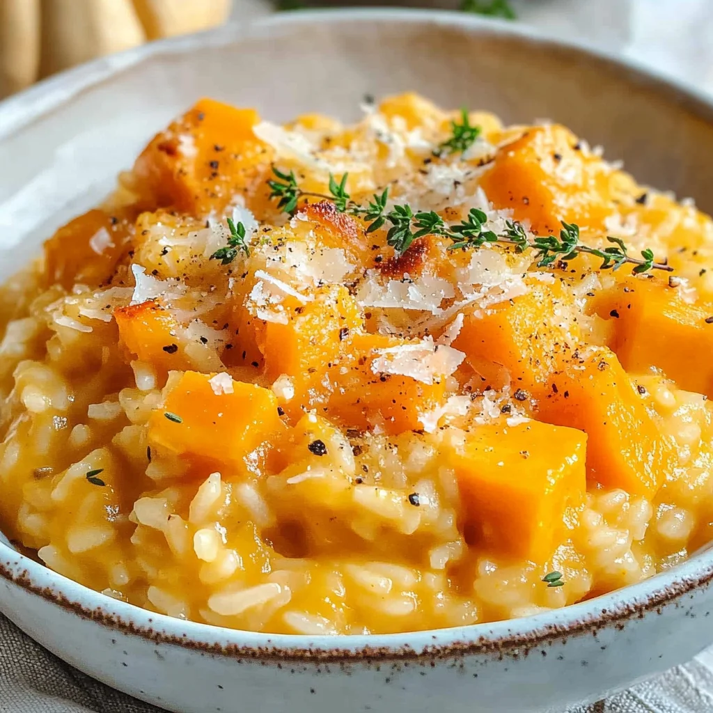 Kürbisrisotto