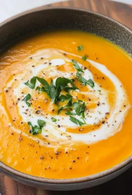 Kürbissuppe mit Kokosmilch und Ingwer