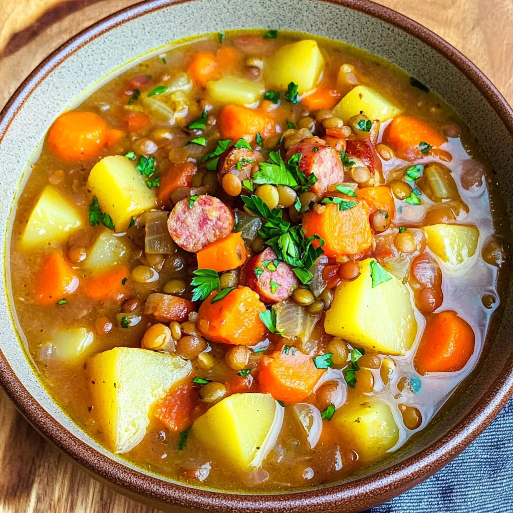 Linsensuppe Rezept klassisch