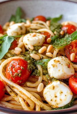 Spaghettisalat mit Pesto - schnell & einfach