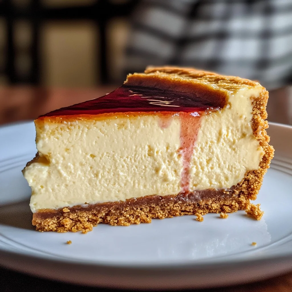 Weltbester Käsekuchen mit Keksboden - cremig & schnell
